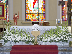 First Holy Communion church decoration